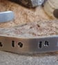 Hand Stamped Cuff Bangle - Image 1