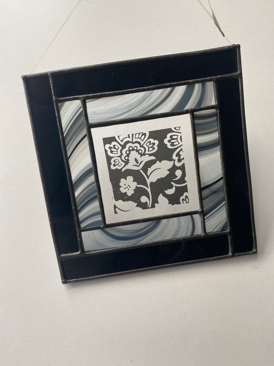 Seconds Sunday Stained Glass Panel