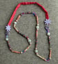 Textile Bead Necklace - Image 3