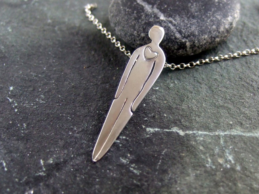 Quiet Man pendant