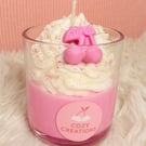 Cloudberry Handcrafted 3D candle