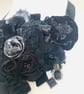 Black Victorian bib boho chic necklace choker  - Image 5