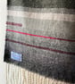 Fylingdales Hand Woven Herringbone Lambswool Scarf - Image 2