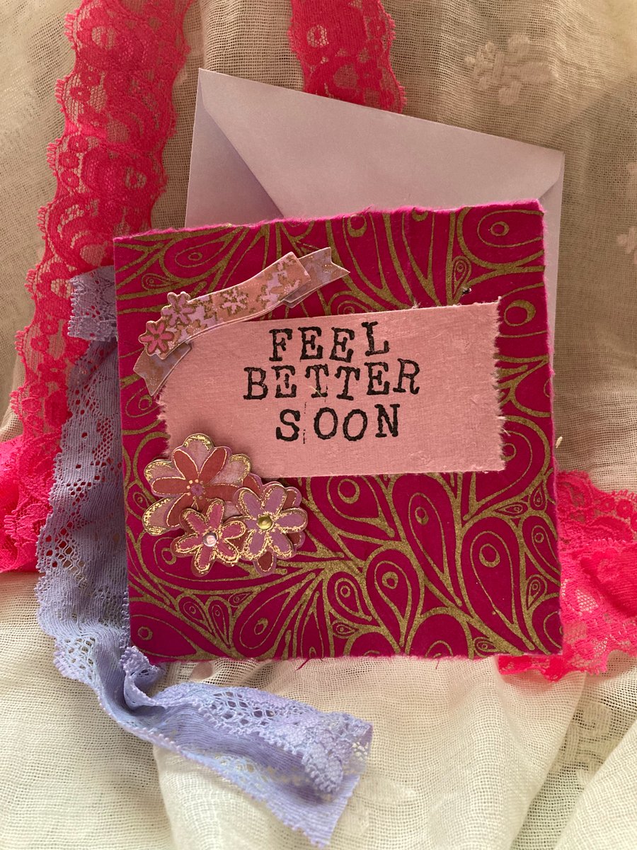 Feel better soon card 