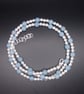 Angelite and shell pearl necklace - Image 1