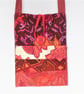 SMALL PATCHWORK Shoulder BAG, vintage cotton fabric, minimalist design - Image 7