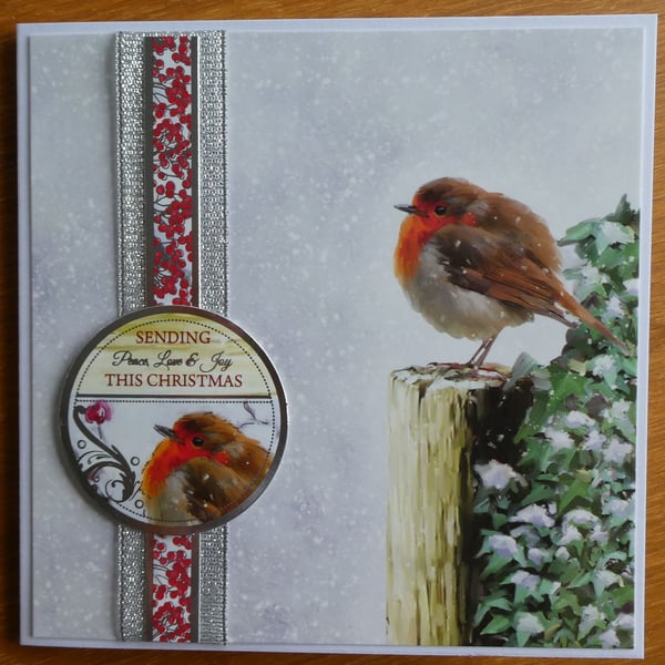 Christmas Card - Robin 