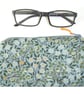 William Morris Glasses Case With Zip Clover Grey and Orange - Image 1