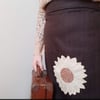 Handmade skirt.  Adjustable waist  woolen skirt 