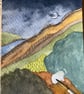 Badger Path aceo - Image 4