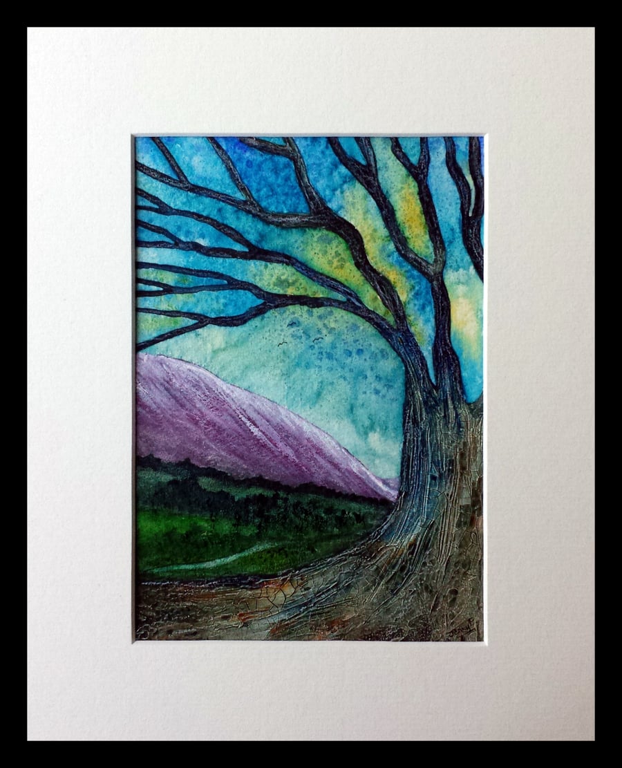 Wistfulness, an original painting