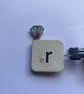 R is for mixed media brooch - Image 4