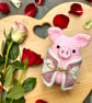 Cupid McCreampuff Pig in a Blanket - Image 6