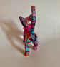 Colourful and cute decopatch cat  - Image 5