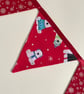 Christmas Polar Bear bunting - large - reversible  - Image 8