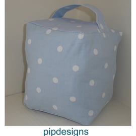 Door Stop Blue Polka Dot Dots Door Stop Doorstop