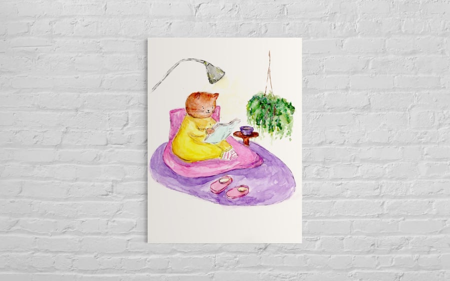 Art print of original watercolour 