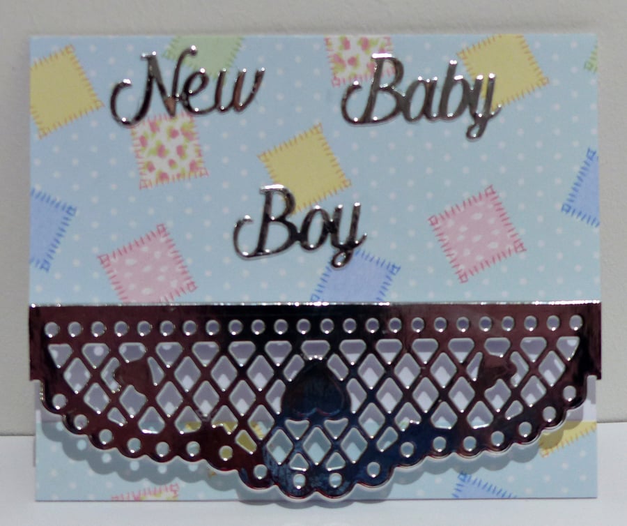 New baby Boy Card