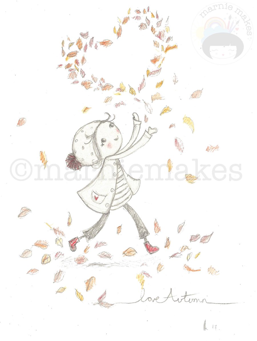 Autumn Leaves - A5 Gicl e print