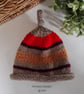 Designer  Baby Knotted Fairisle Hat 3-9 months size  - Image 3