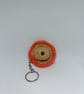 Handmade Crochet Mini Sun Hat Keychain