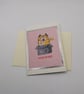 Handmade Cat In A Box Card - Image 4