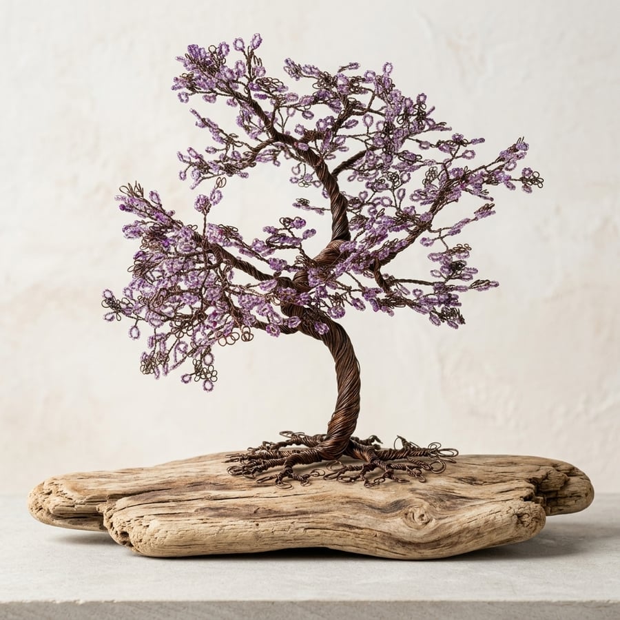 Bonsai Tree Wire Sculpture