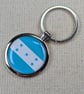 Honduras Flag Keyring - Honduras Flag Keychain
