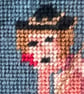 Countryside Frolic tapestry cushion cover with pompoms - Image 9