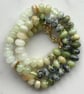Holy Guacamole Hand Knotted Beaded Gemstone Necklace - Image 3