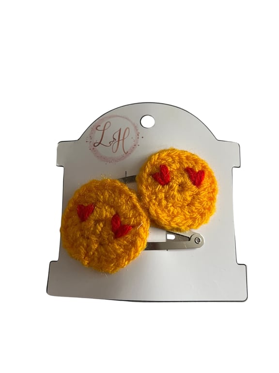 Love Struck Hair Clips