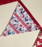 Large bunting with robins - glows in the dark - reversible  - Image 4