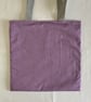 Tote Bag with Crazy Patchwork Embroidery - Image 4