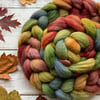 Spinning fibre 100g Heather Hills grey Corriedale 