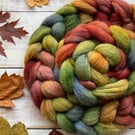 Spinning fibre 100g Grey Corriedale Hedgerow 