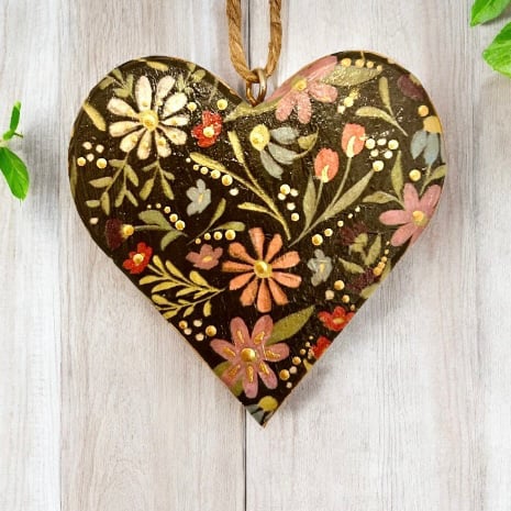 Decoupage Heart