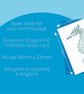 Seahorse Illustrated Blank Greeting Card - Image 3