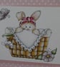 Sale - Rabbit in Basket Card - Image 2