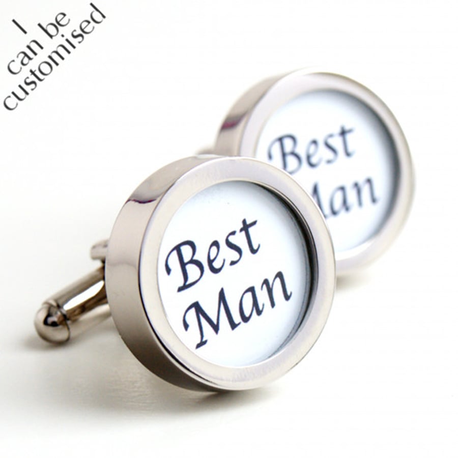 Best Man Cufflinks for Weddings