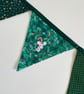 Festive animals - small reversible bunting - Image 8