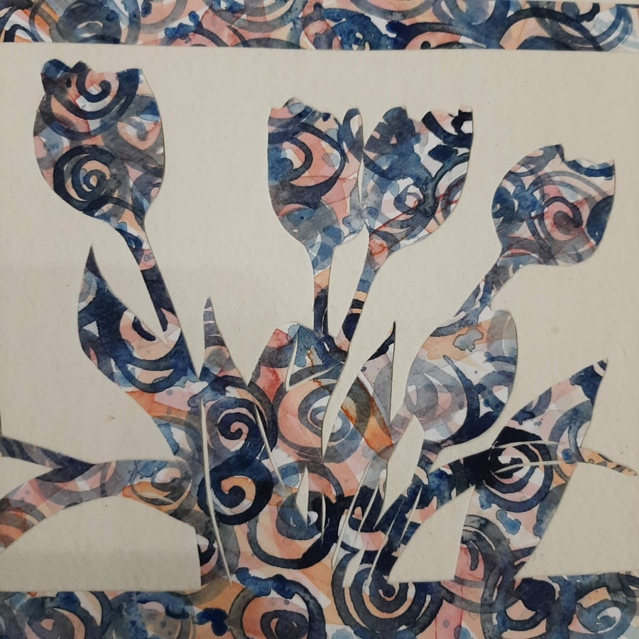 Perfectly Imperfect Tulips Sample Print