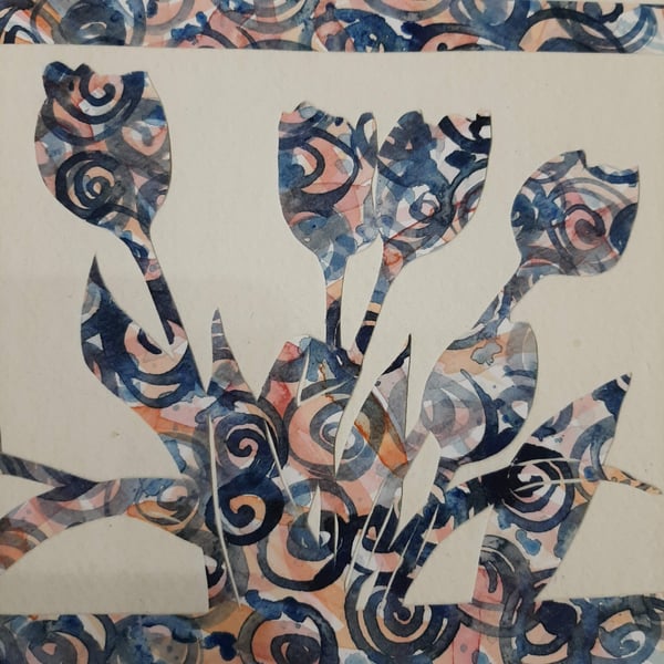 Perfectly Imperfect Tulips Sample Print