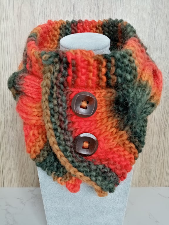Cable Knit Neck Warmer Autumn Collection