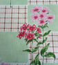 Vintage 1950s pretty floral cushion cover - Image 3