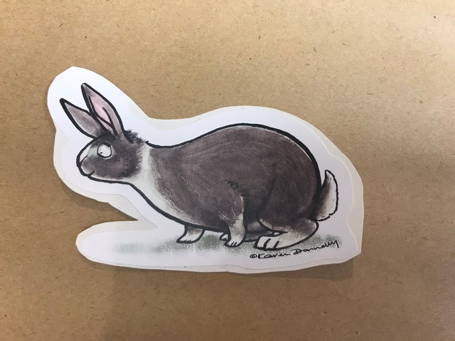 Bunsen. Sticker produced from original artwork
