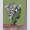 Lily of the Valley Embroidery