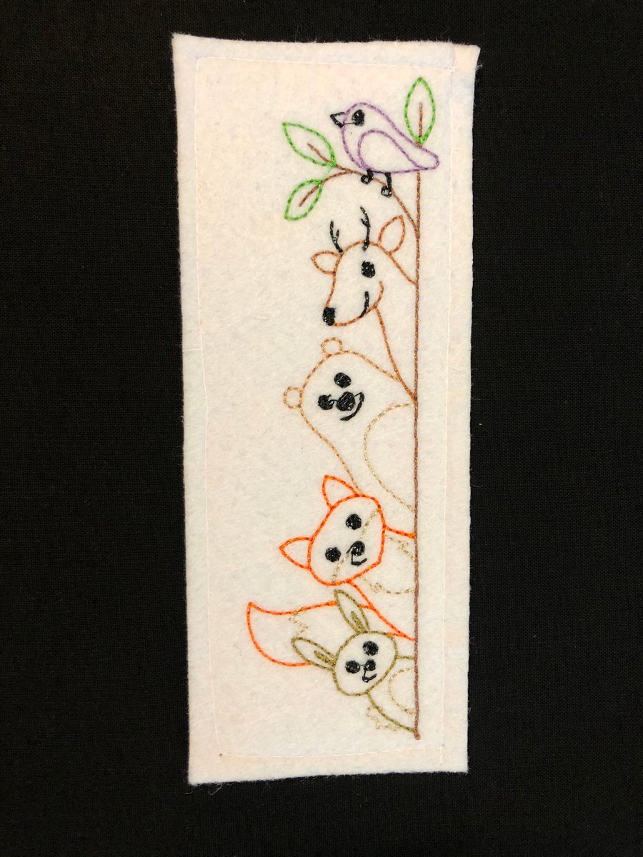 Felt Animal Bookmark