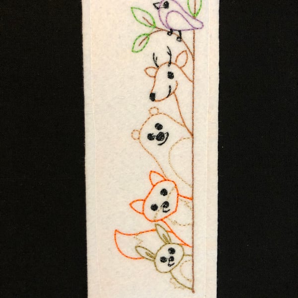 Felt Animal Bookmark