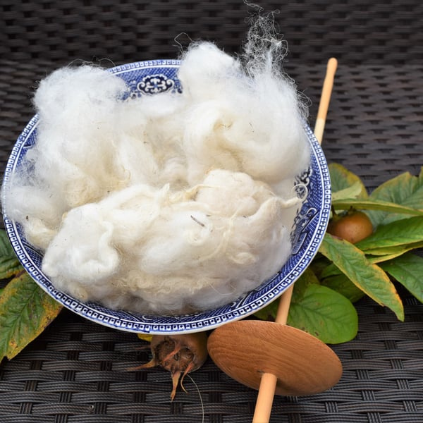 Washed mohair 100 g.