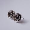 Sterling Silver Granulated Studs S8
